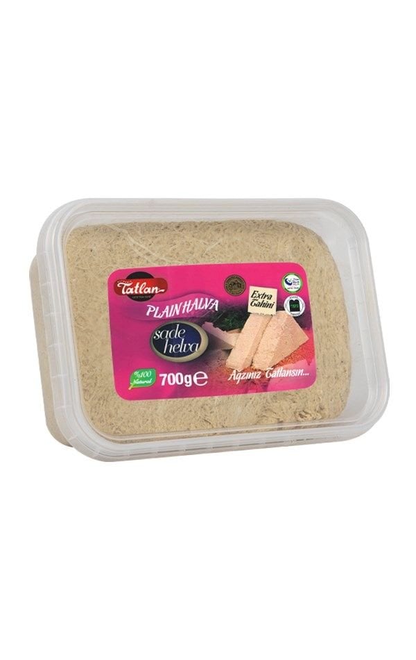 Tatlan Sade Tahin Helvası Kase 600gr