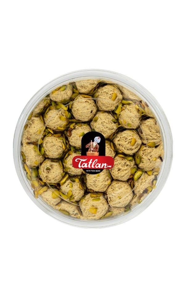 Tatlan Büyük Dilimli Antep Fıstıklı Petek Helva 450gr