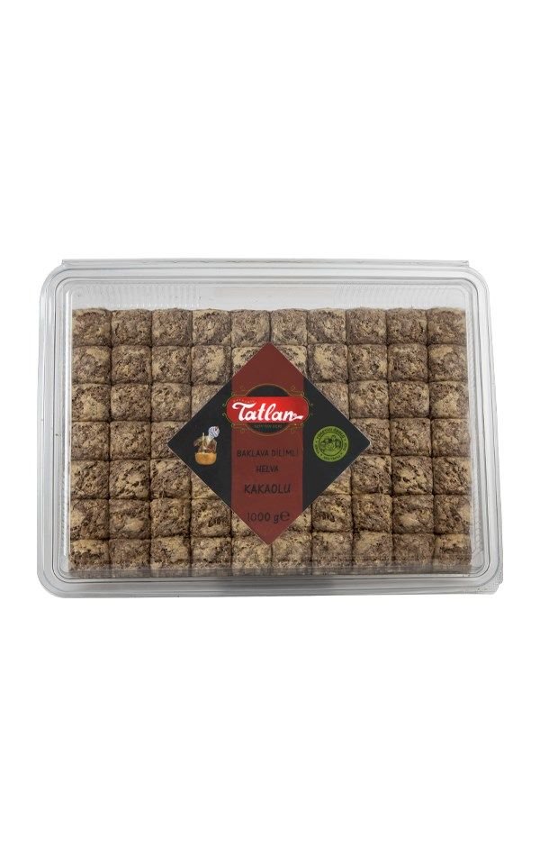 Tatlan Kakaolu Mini Baklava Dilimli Helva 1kg